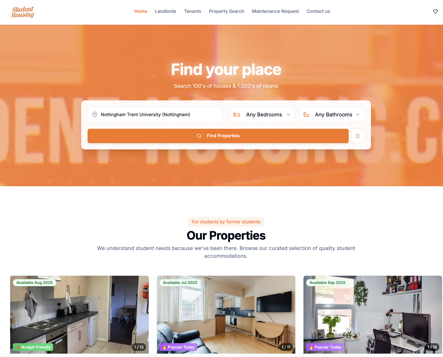 🚀 Introducing Our Brand-New Website — A Giant Leap Forward in Student Lettings